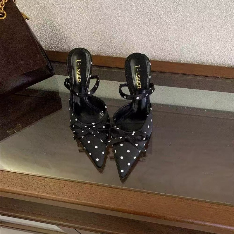 Pointed Toe Flat - Spring and Summer New French Polka