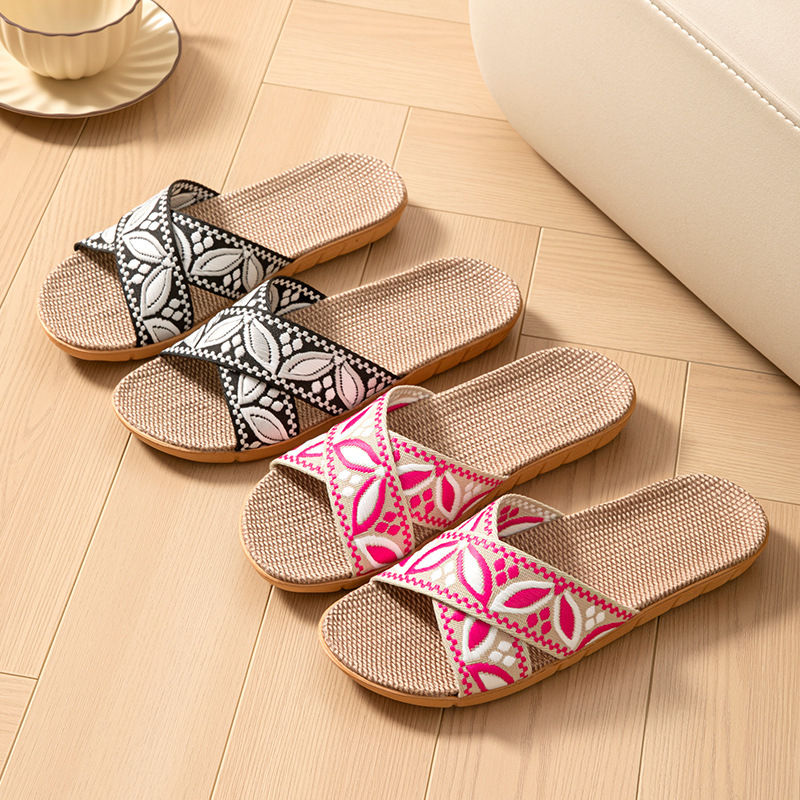 Women'S Shoes Toms - Linen Home Slippers Women Flats Summer