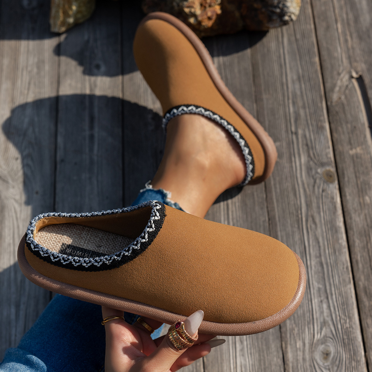 Women's 2025 Embroidered Slipp - Women'S Shoes In Wide Width avis et prix