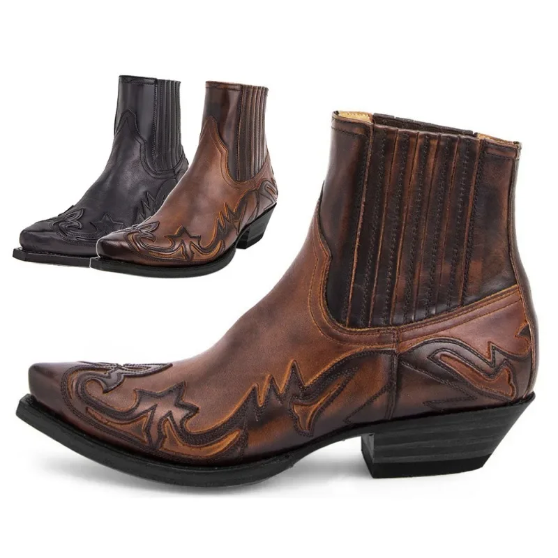 New Men's Boot Handmade Wedge  - Women'S Shoes Chelsea avis et prix