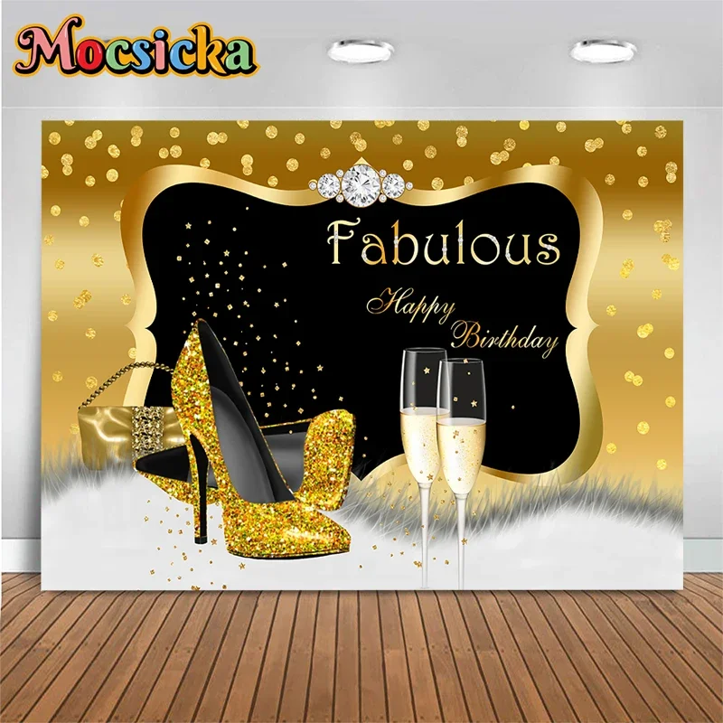 Mocsicka Women Birthday Decora - Ribbon Tie Heel avis et prix