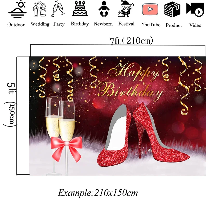 Mocsicka Women Birthday Decora - Ribbon Tie Heel avis et prix