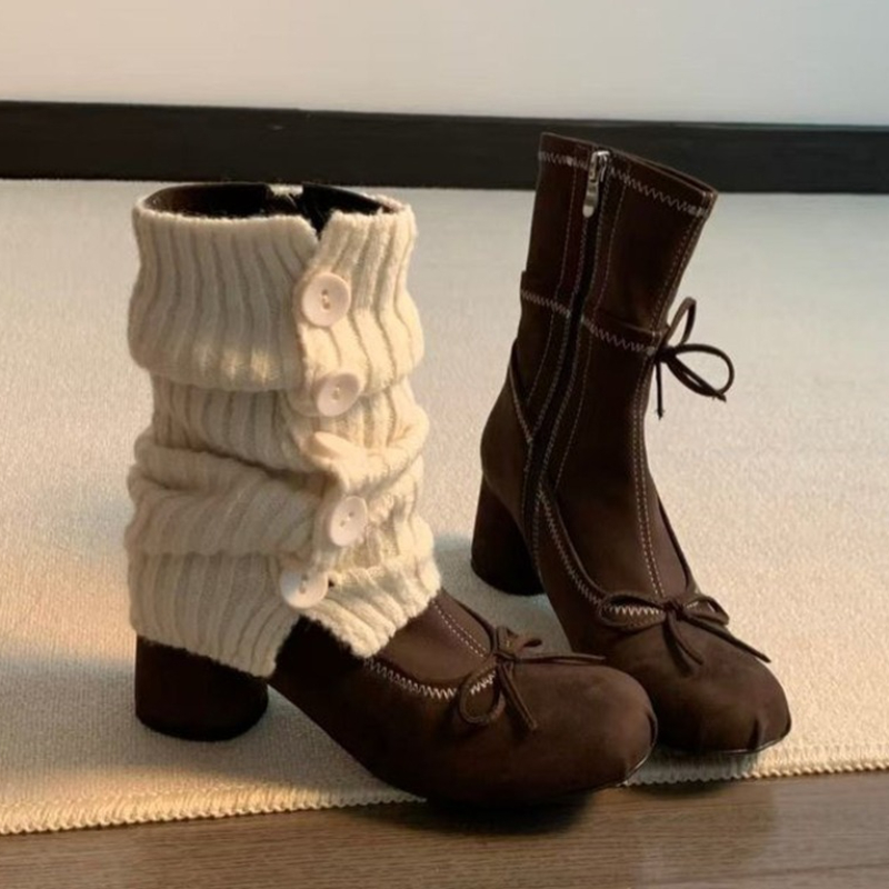 Bow High Heels Women Boots New - Women'S Shoes Chelsea avis et prix