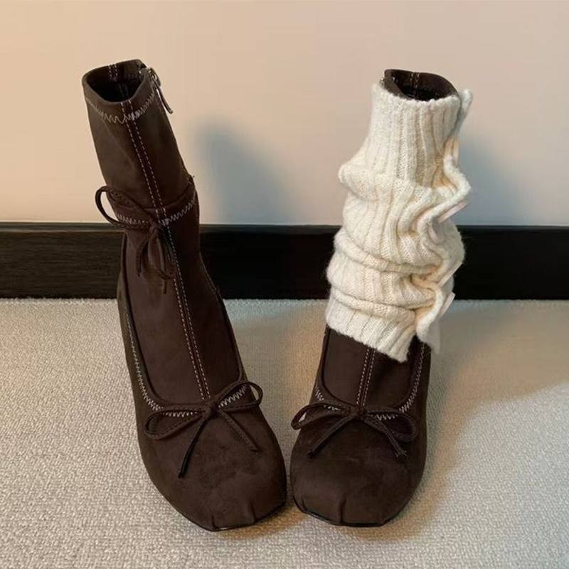 Bow High Heels Women Boots New - Women'S Shoes Chelsea avis et prix