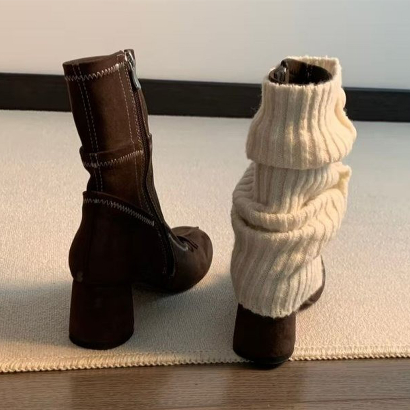 Bow High Heels Women Boots New - Women'S Shoes Chelsea avis et prix