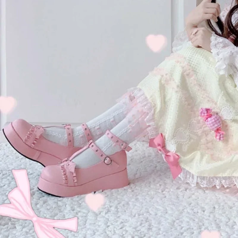 New Brand Girls Platform Wedge - Women Shoes Japanese Brand avis et prix