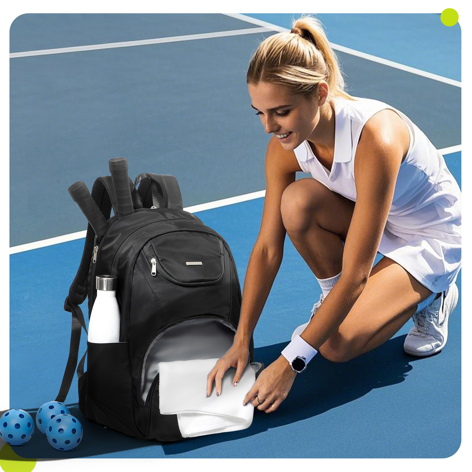 Tennis Bag Tennis Backpack 2 R - Women'S Shoes avis et prix