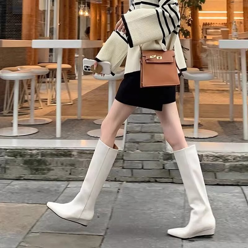 Fashion Knee-High Women's Boot - Women'S Shoes Chelsea avis et prix