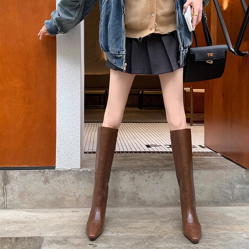 Fashion Knee-High Women's Boot - Women'S Shoes Chelsea avis et prix