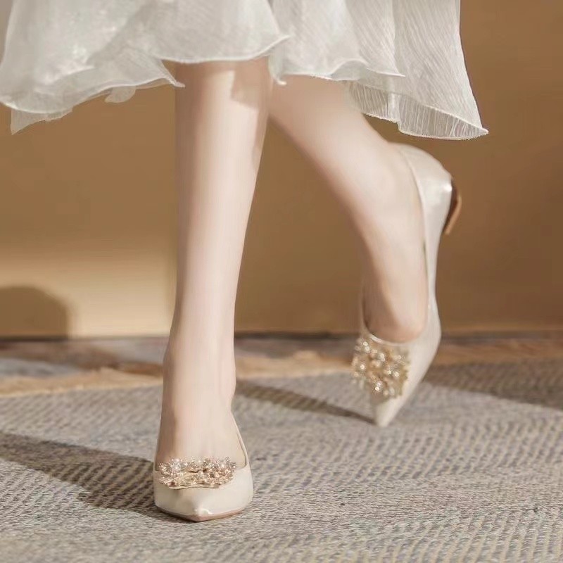 New Fashion Stunning Pointed T - Pointed Toe Flat avis et prix