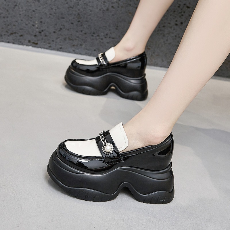 9cm New Microfiber Leather Sum - Women Shoes Japanese Brand avis et prix
