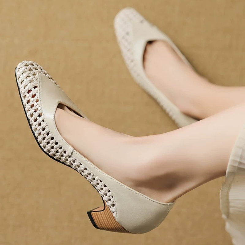 Brand Designer Woven Hollow Si - Women Shoes Japanese Brand avis et prix