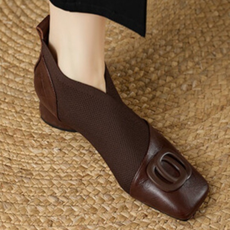 Autumn New Classic Solid Color - Women'S Shoes Chelsea avis et prix