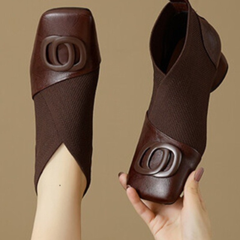 Autumn New Classic Solid Color - Women'S Shoes Chelsea avis et prix