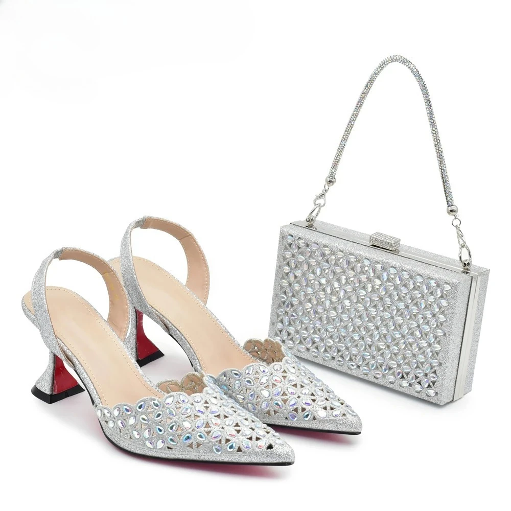 Silver Color Shoes and Bag for - Women'S Shoes avis et prix