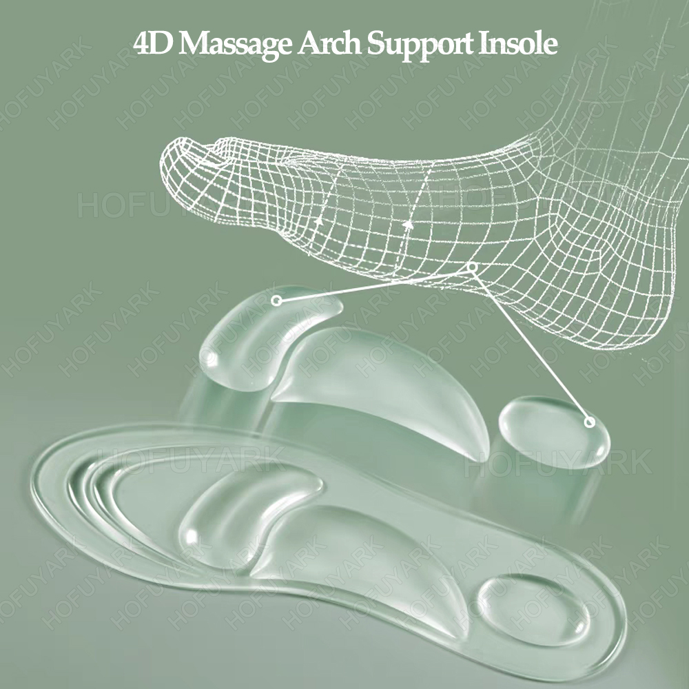 Silicone Gel Insoles Orthopedi - Women'S Shoes High Arch Support avis et prix