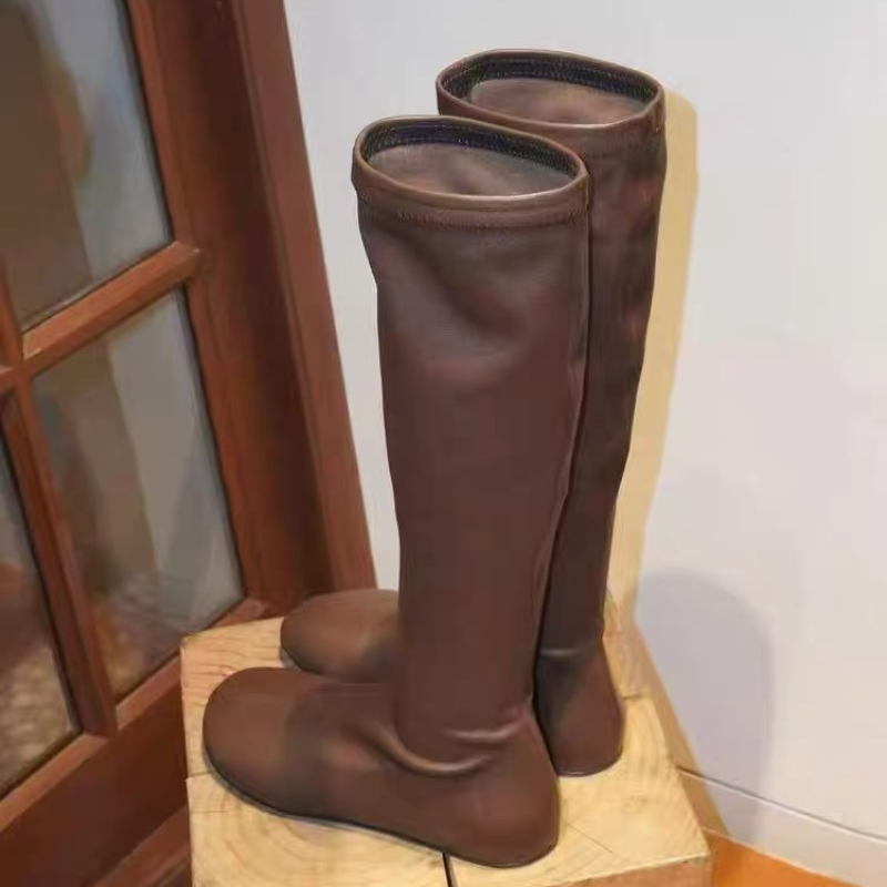 2025 New Women High Boots Flat - Women'S Shoes Chelsea avis et prix
