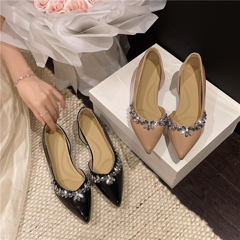 All-match Flat Shoes Women San - Pointed Toe Flat avis et prix
