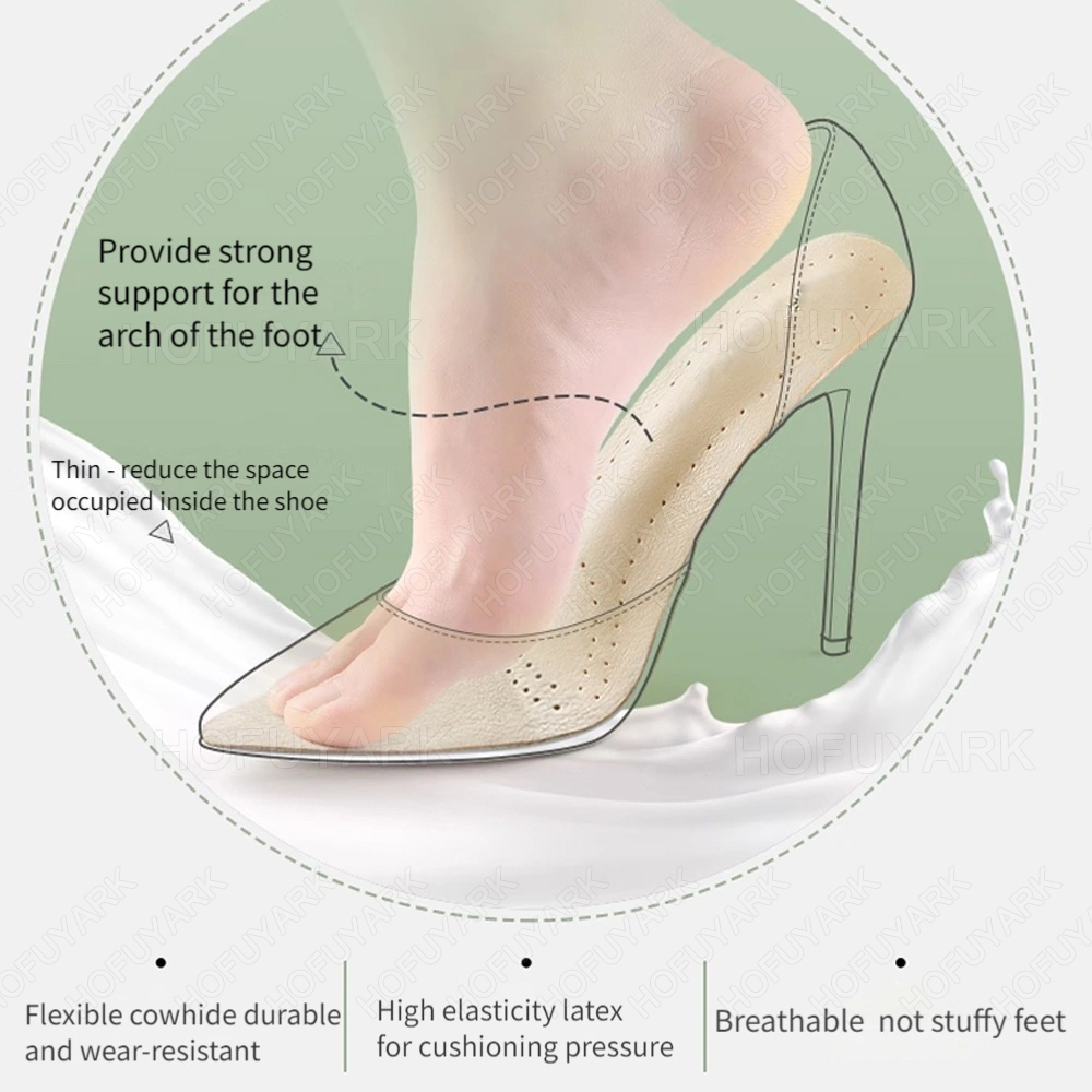 Self-adhesive Leather Insoles  - Women'S Shoes High Arch Support avis et prix