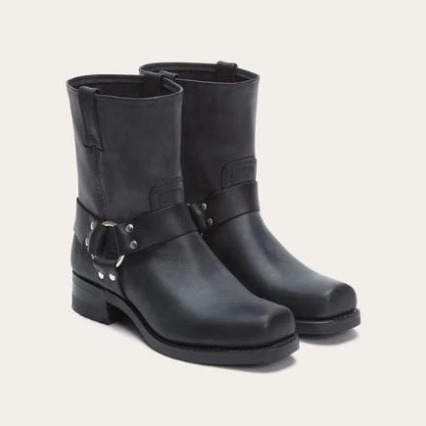 Men's Black Leather Buckle Mot - Women'S Shoes Chelsea avis et prix