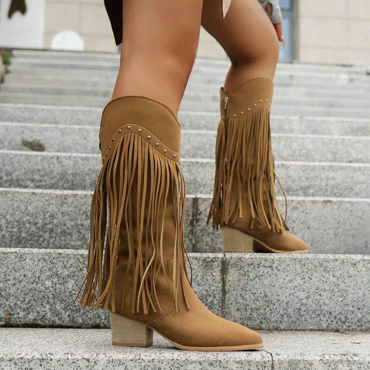 Plus Size 43 Women's Tassels W - Women'S Shoes Chelsea avis et prix