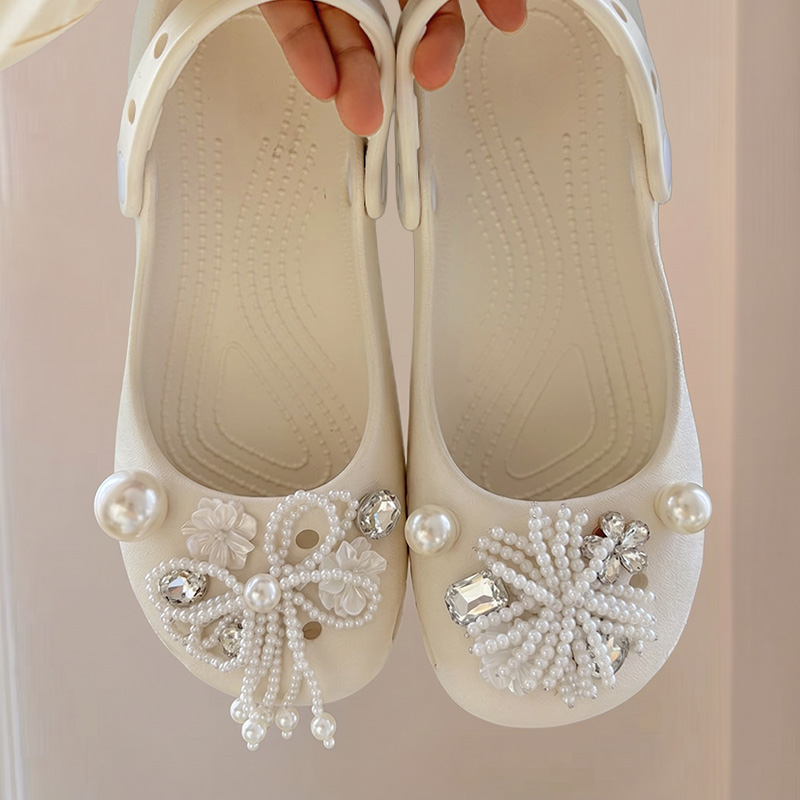 Elegant Pearl Bowknot Soft Sol - Women Shoes Japanese Brand avis et prix