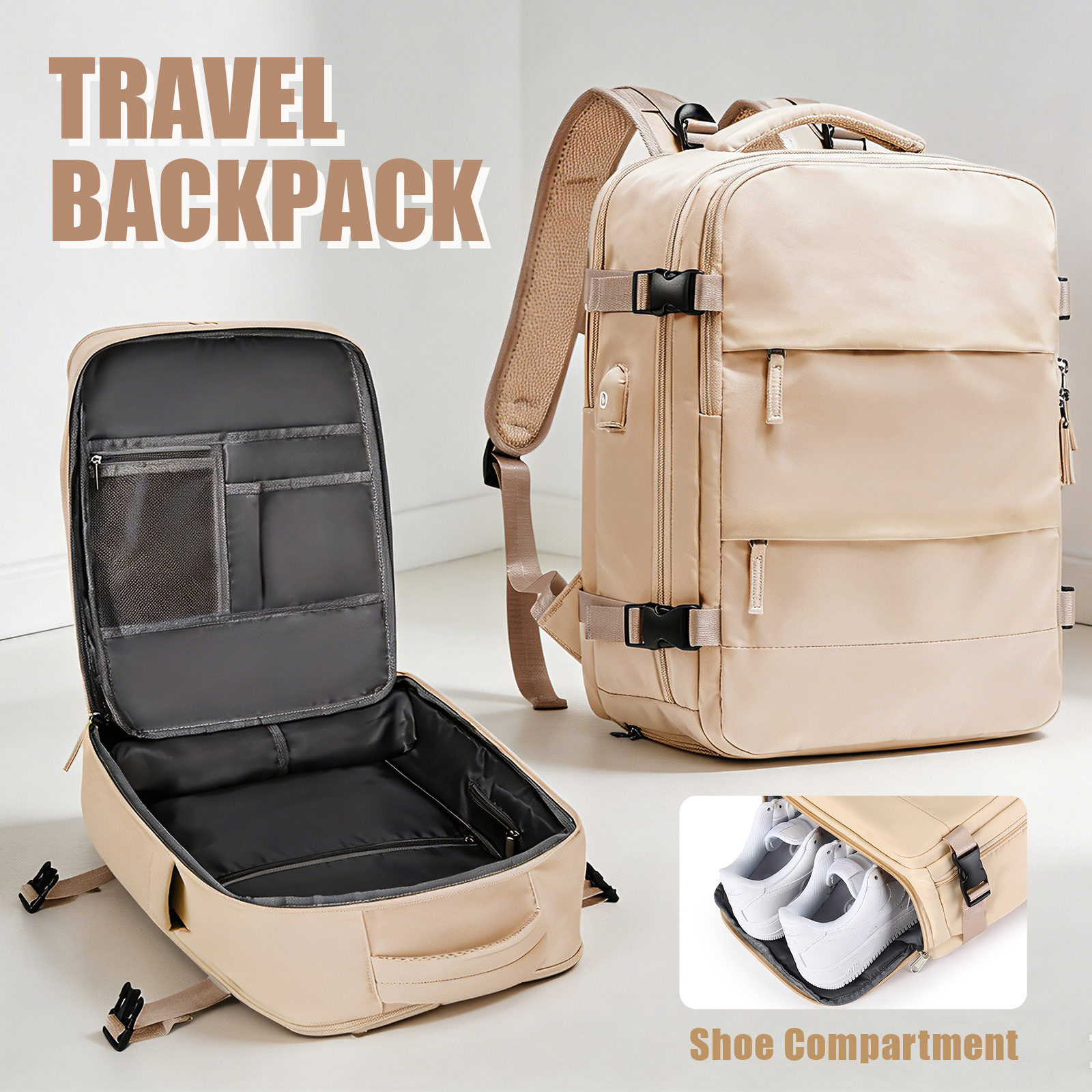 Large Travel Backpack for Men  - Women'S Shoes avis et prix