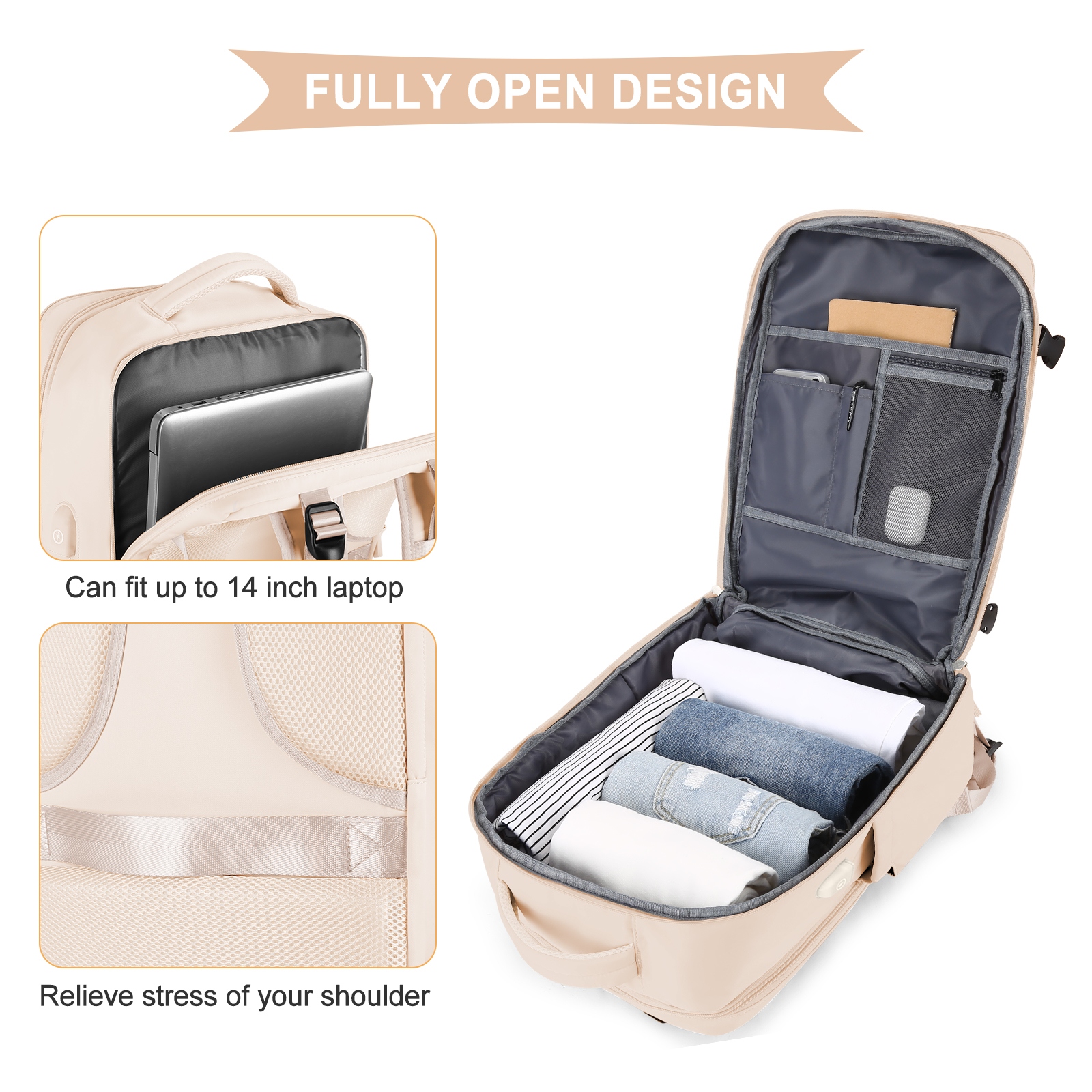 Large Travel Backpack for Men  - Women'S Shoes avis et prix