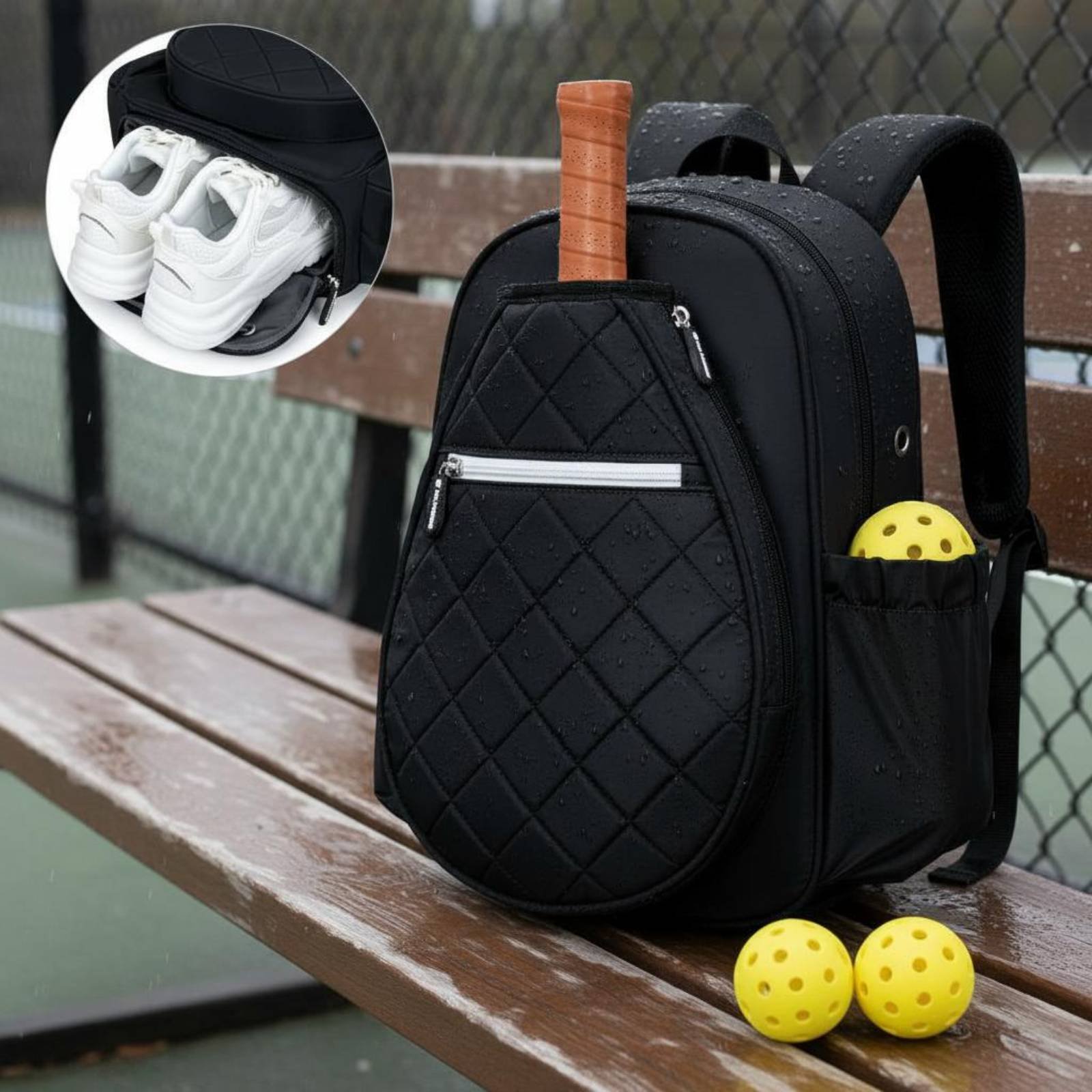 Quilted Pickleball Backpack Li - Women'S Shoes avis et prix