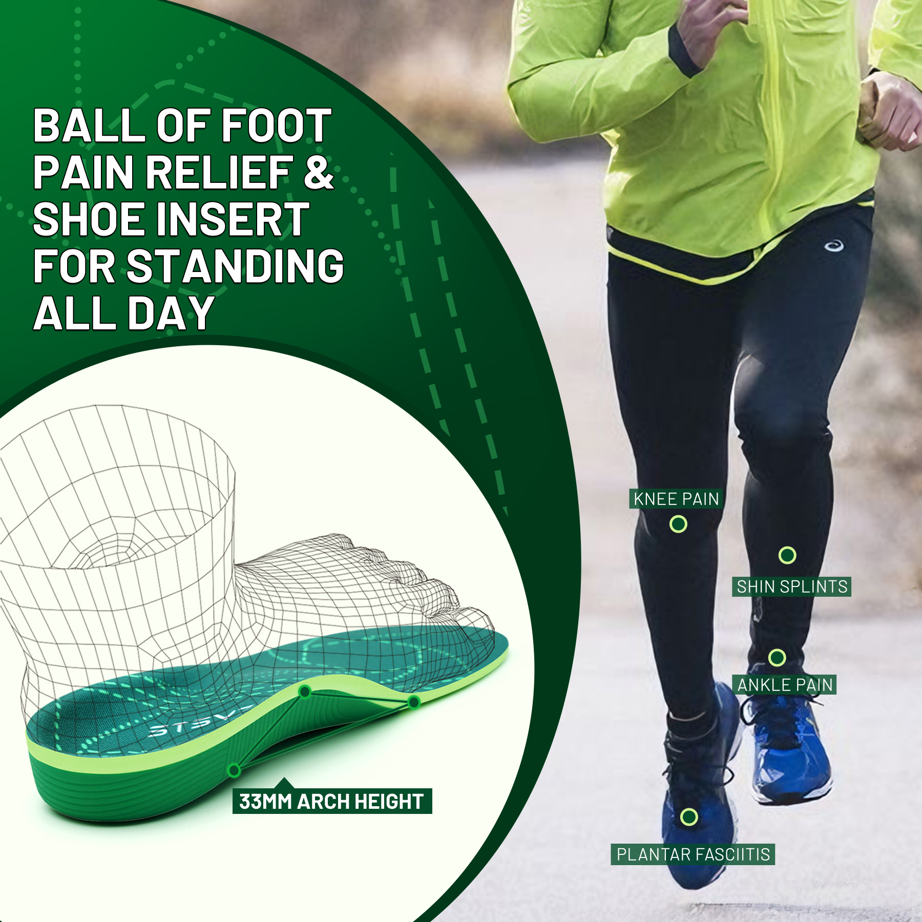 Plantar Fasciitis Relief Ortho - Women'S Shoes High Arch Support avis et prix