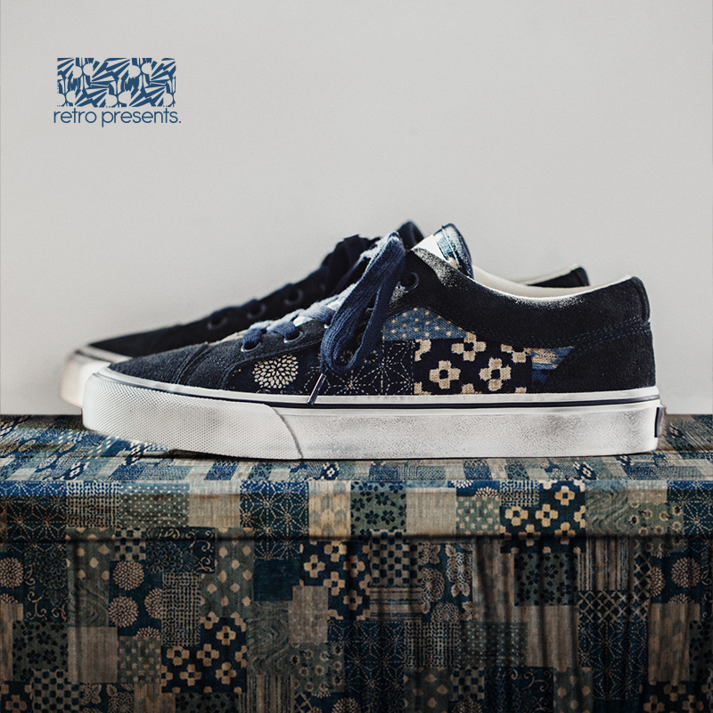 Maden Japanese Retro Printing  - Women Shoes Japanese Brand avis et prix