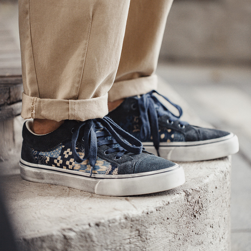Maden Japanese Retro Printing  - Women Shoes Japanese Brand avis et prix