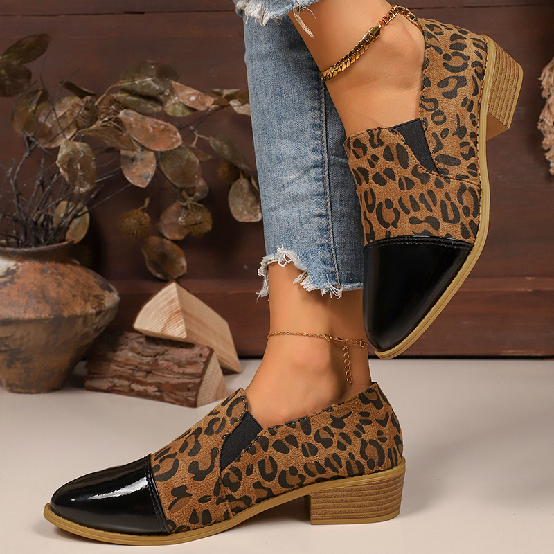 Leopard Printed Women's Low He - Women'S Shoes avis et prix